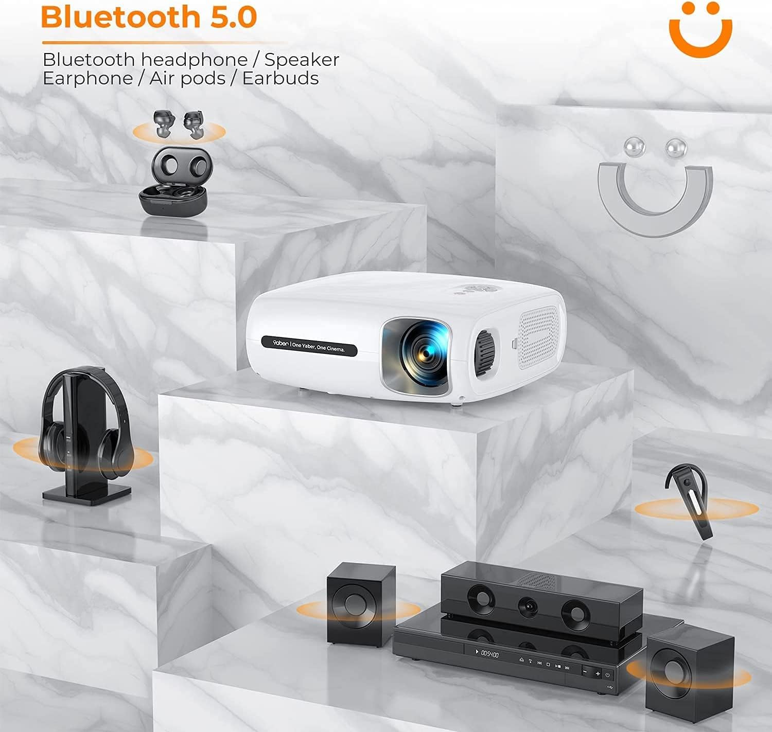 Proiector Pro V7 Home Cinema 【rinnovato】