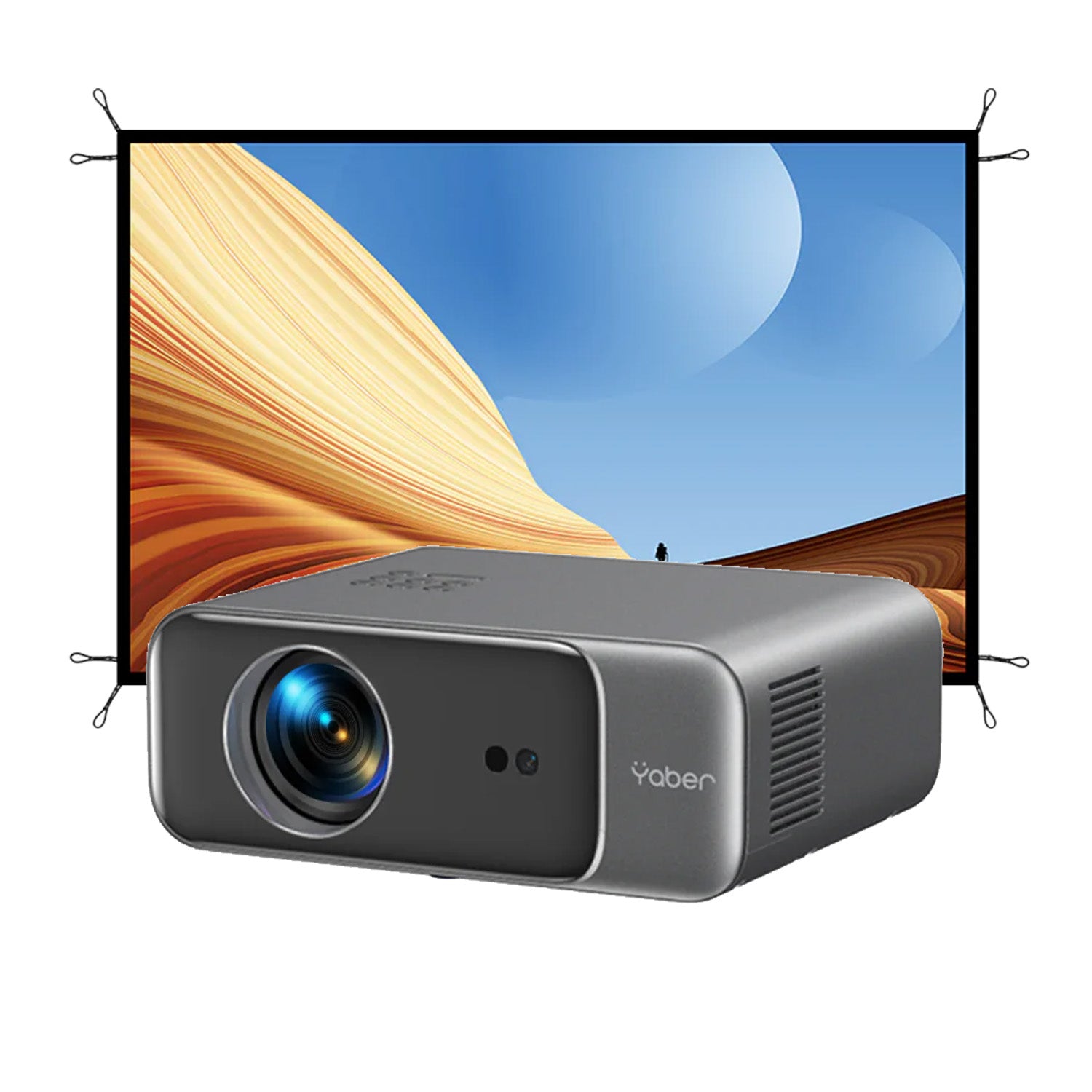 Yaber โปรเจ็กเตอร์วิดีโอ Pro V9 TV