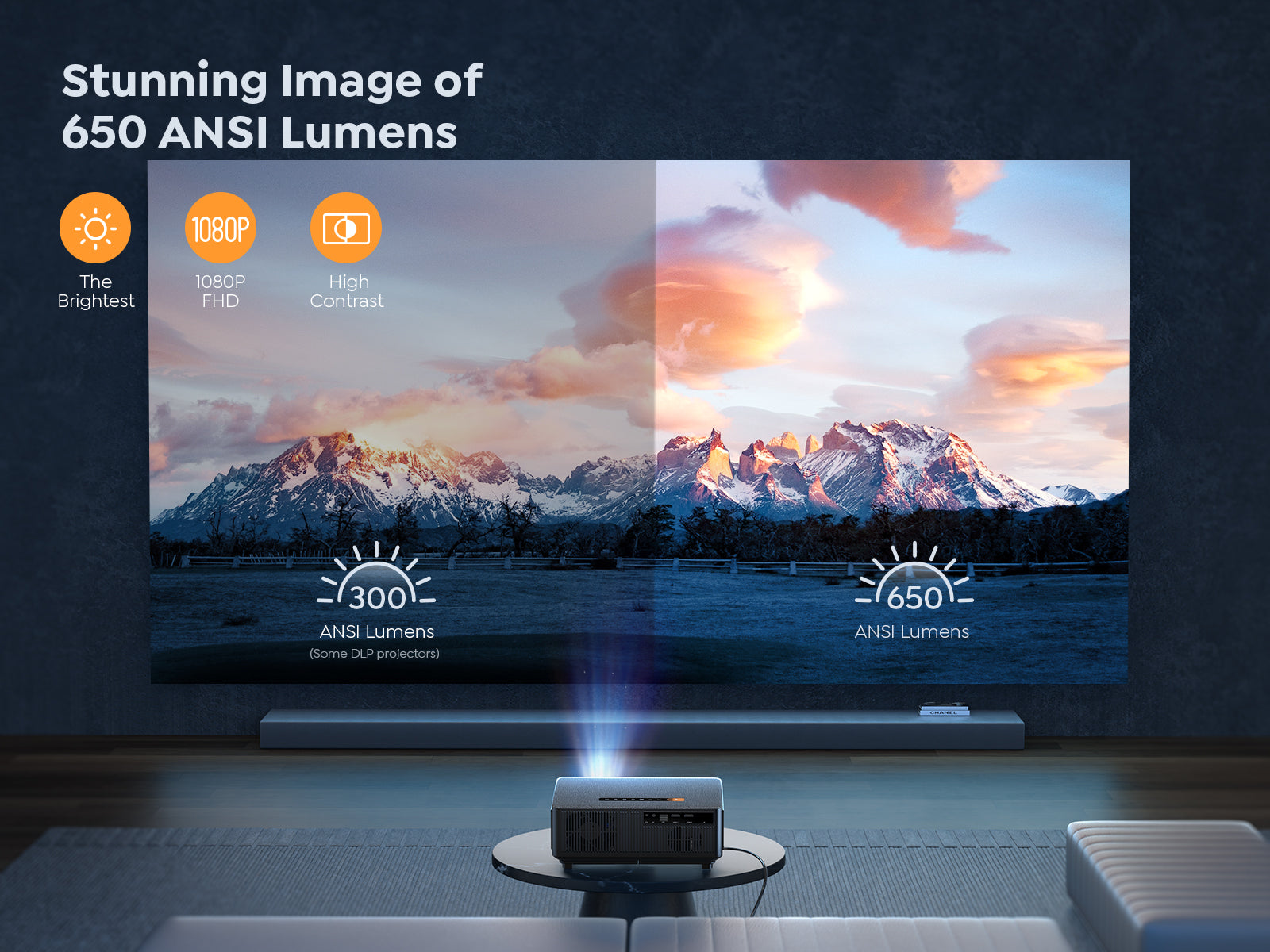 YABER PROJECTOR ACE K1 - YABER Home Projector, Entertainment Projector